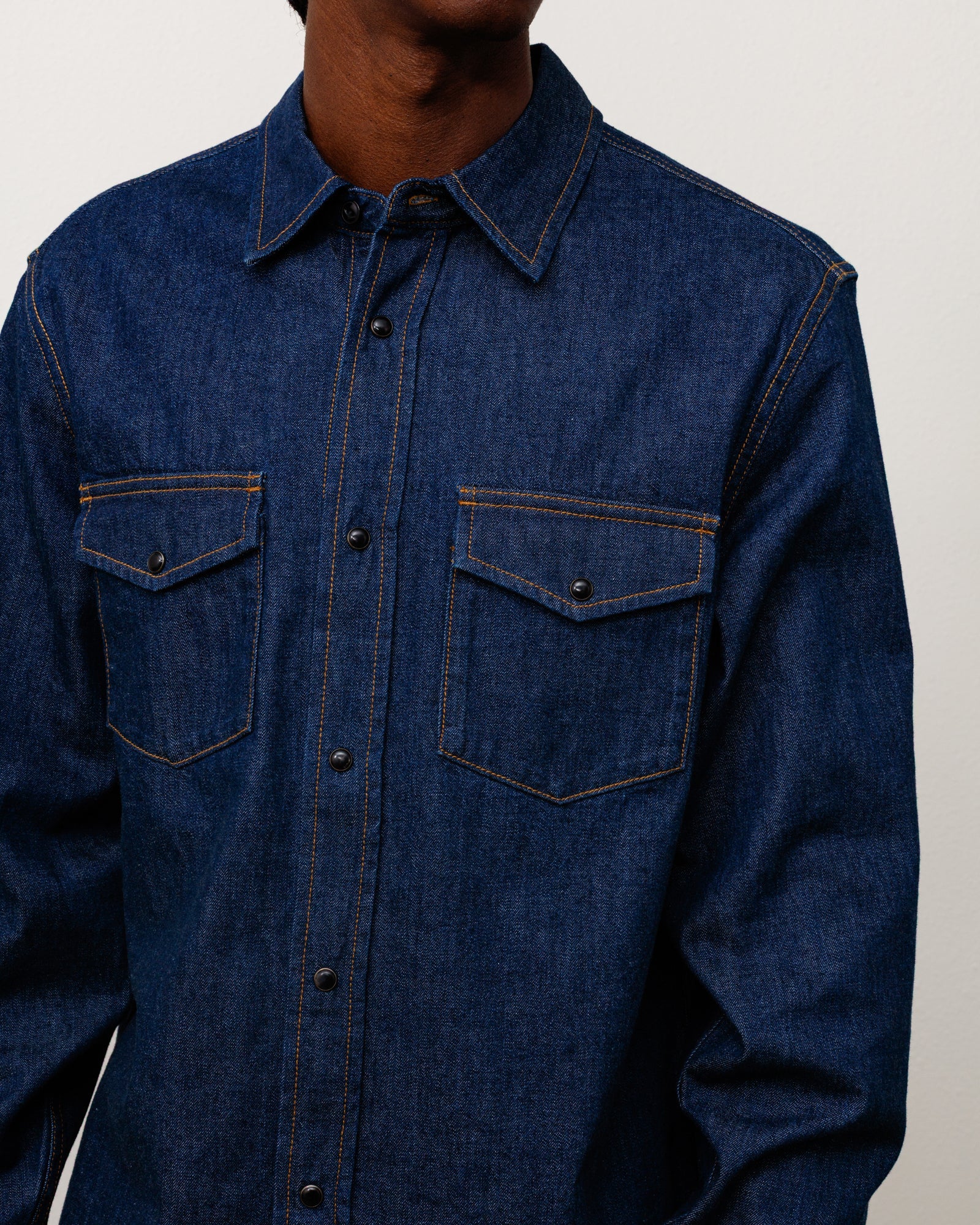 DENIM WESTERN SHIRT