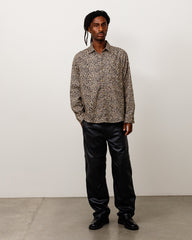 ANIMAL PRINT FLANNEL SHIRT