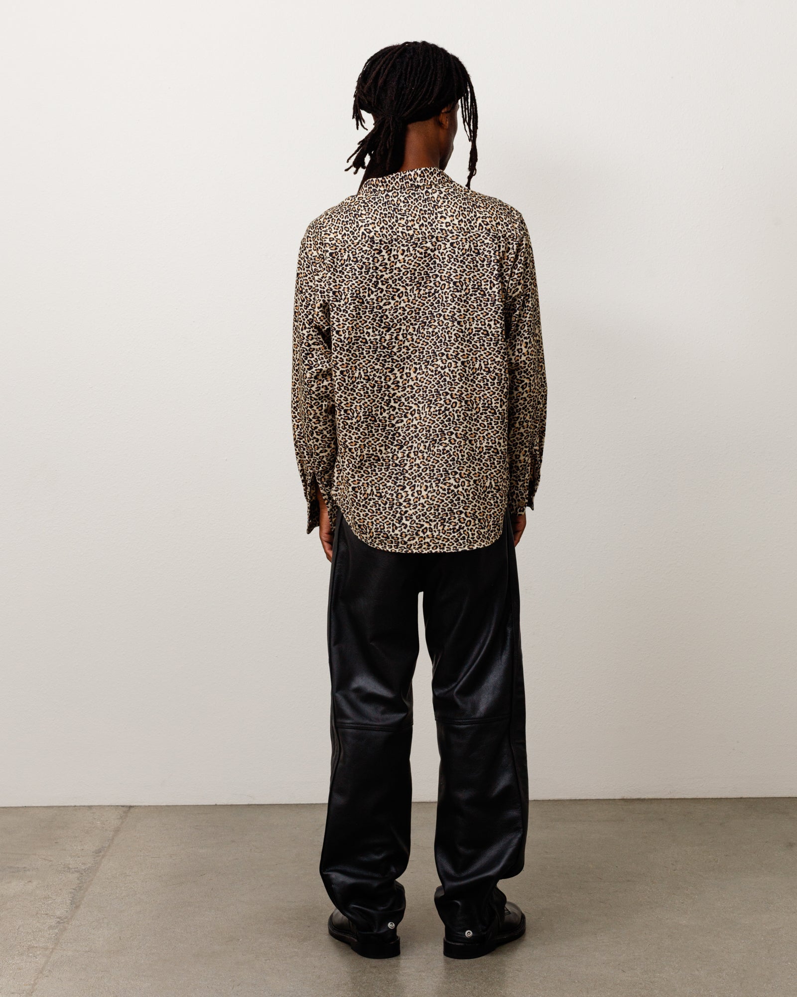 ANIMAL PRINT FLANNEL SHIRT