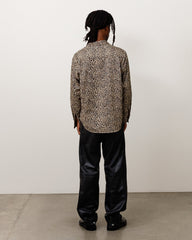 ANIMAL PRINT FLANNEL SHIRT