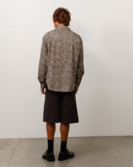 BAGGY TWILL CORD BEACH SHORT