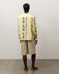 BAGGY TWILL CORD BEACH SHORT