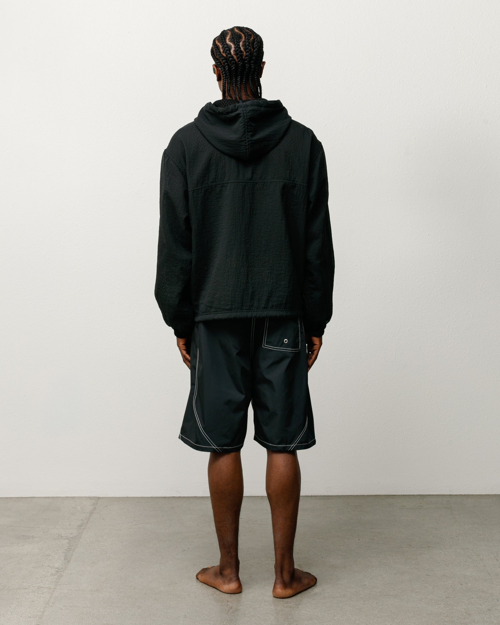 LAYERED MESH REVERSIBLE JACKET