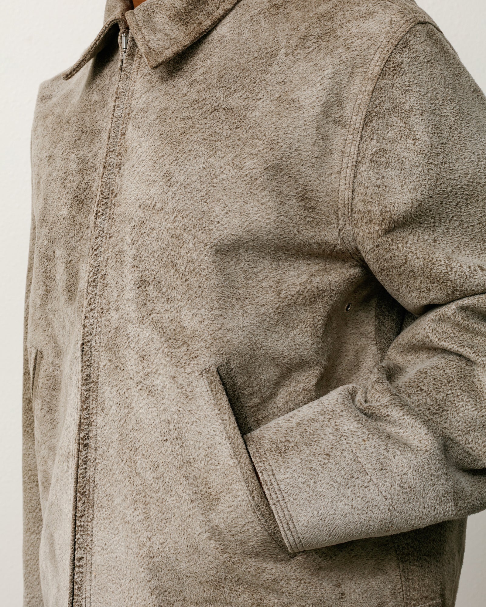GARAGE JACKET SUEDE