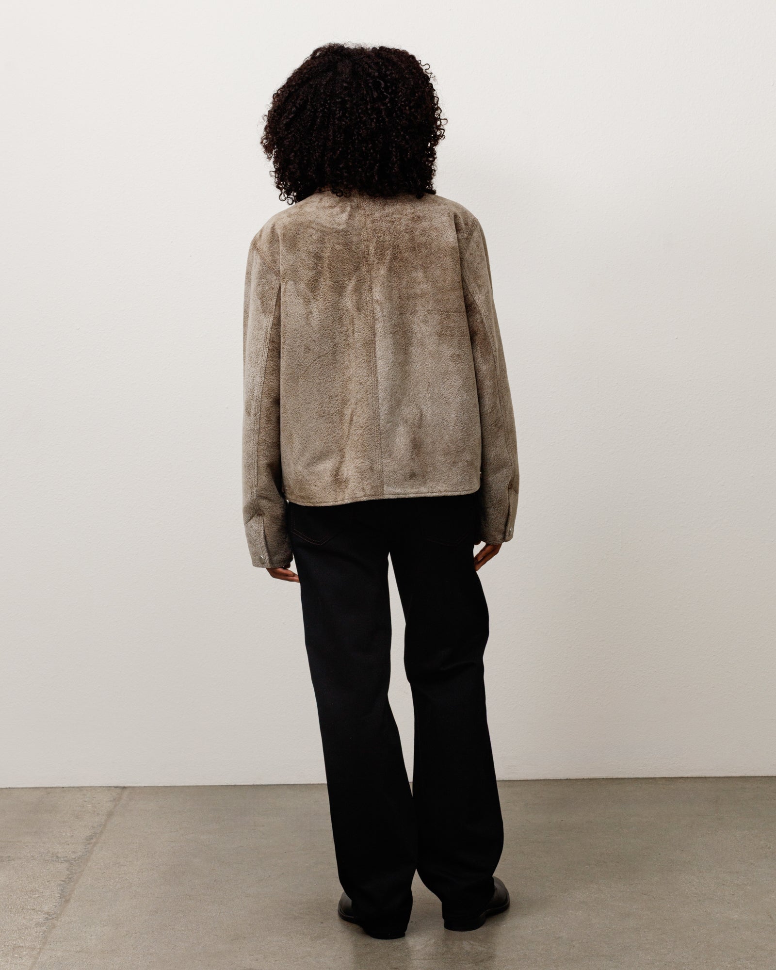 GARAGE JACKET SUEDE