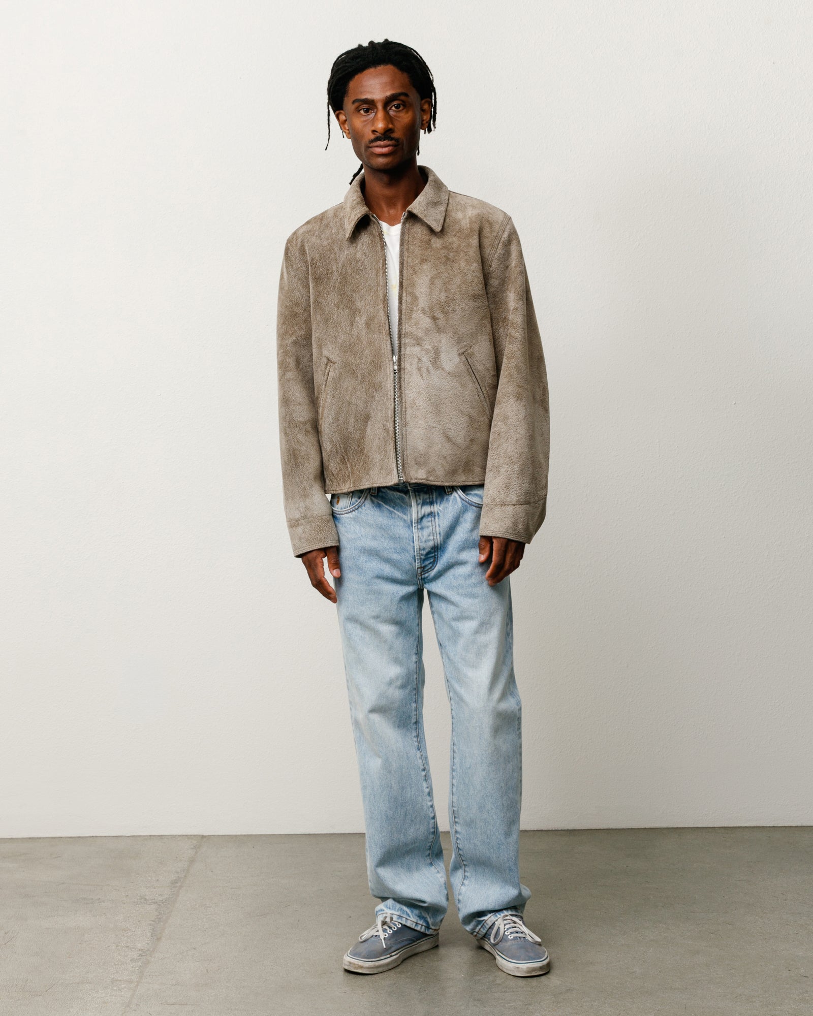 GARAGE JACKET SUEDE