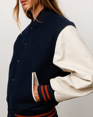 WOOL VARSITY JACKET