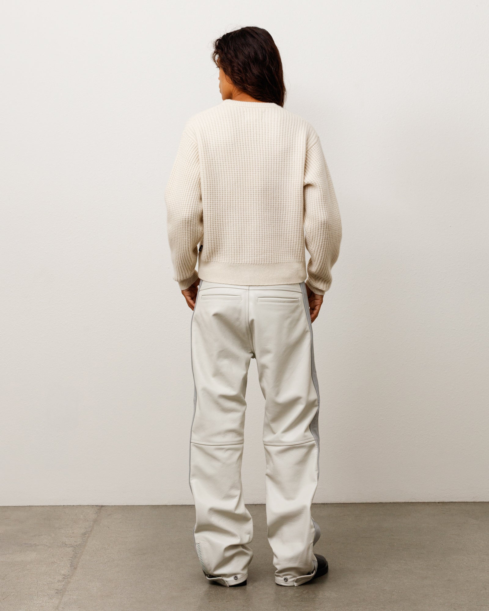 LEATHER MOTO PANT