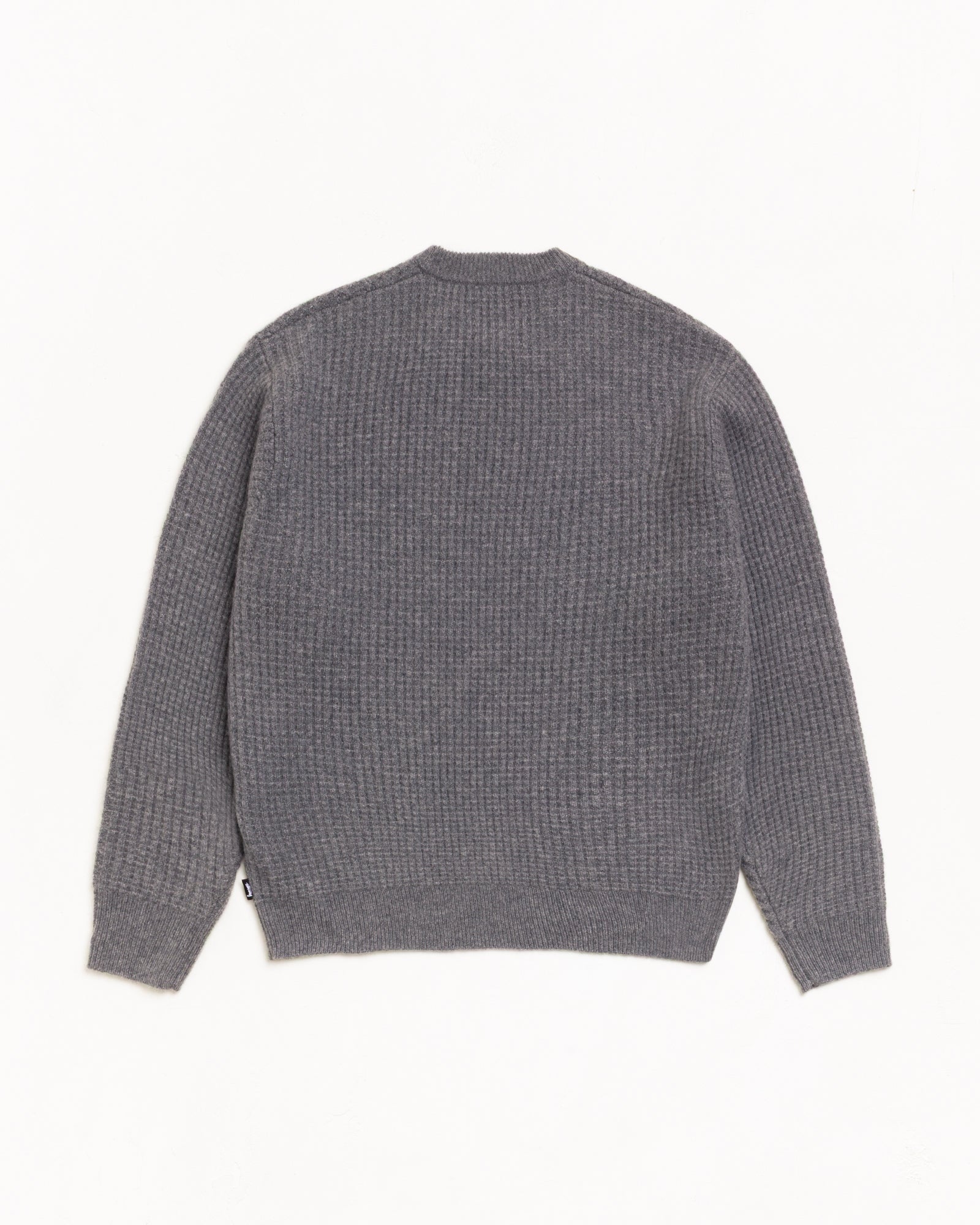 WAFFLE CASHMERE SWEATER