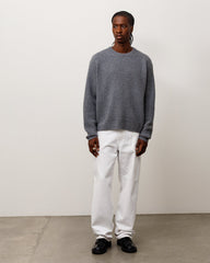 WAFFLE CASHMERE SWEATER