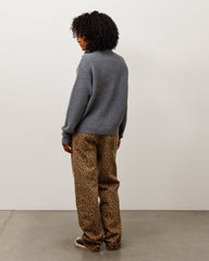 WAFFLE CASHMERE SWEATER