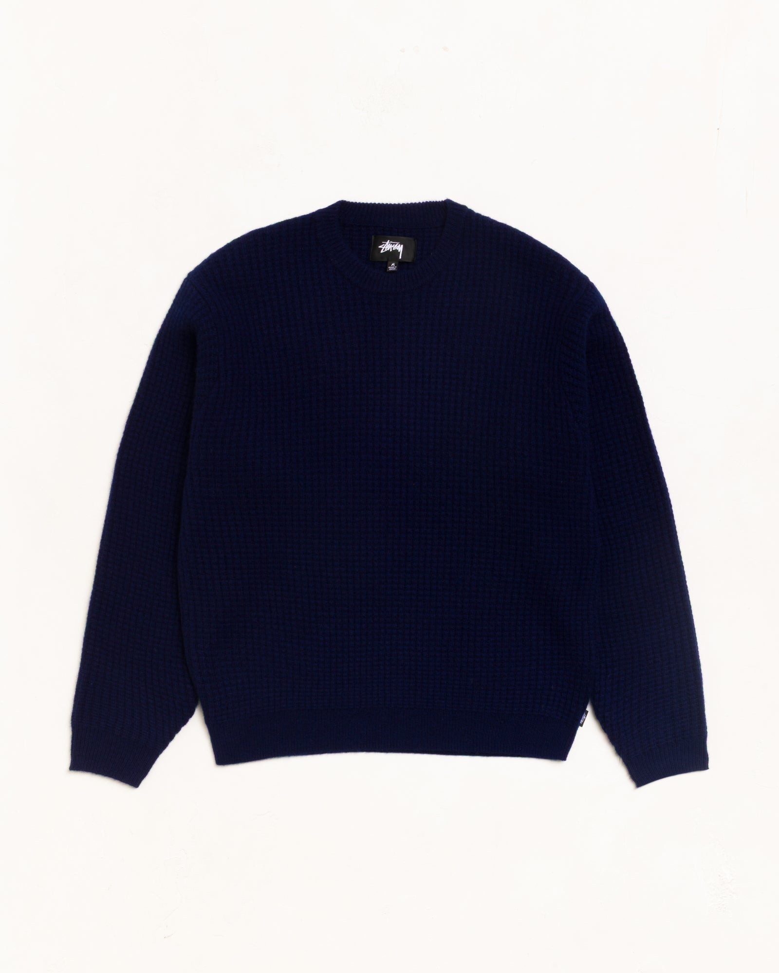 WAFFLE CASHMERE SWEATER
