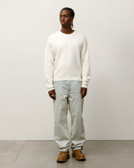 WAFFLE CASHMERE SWEATER