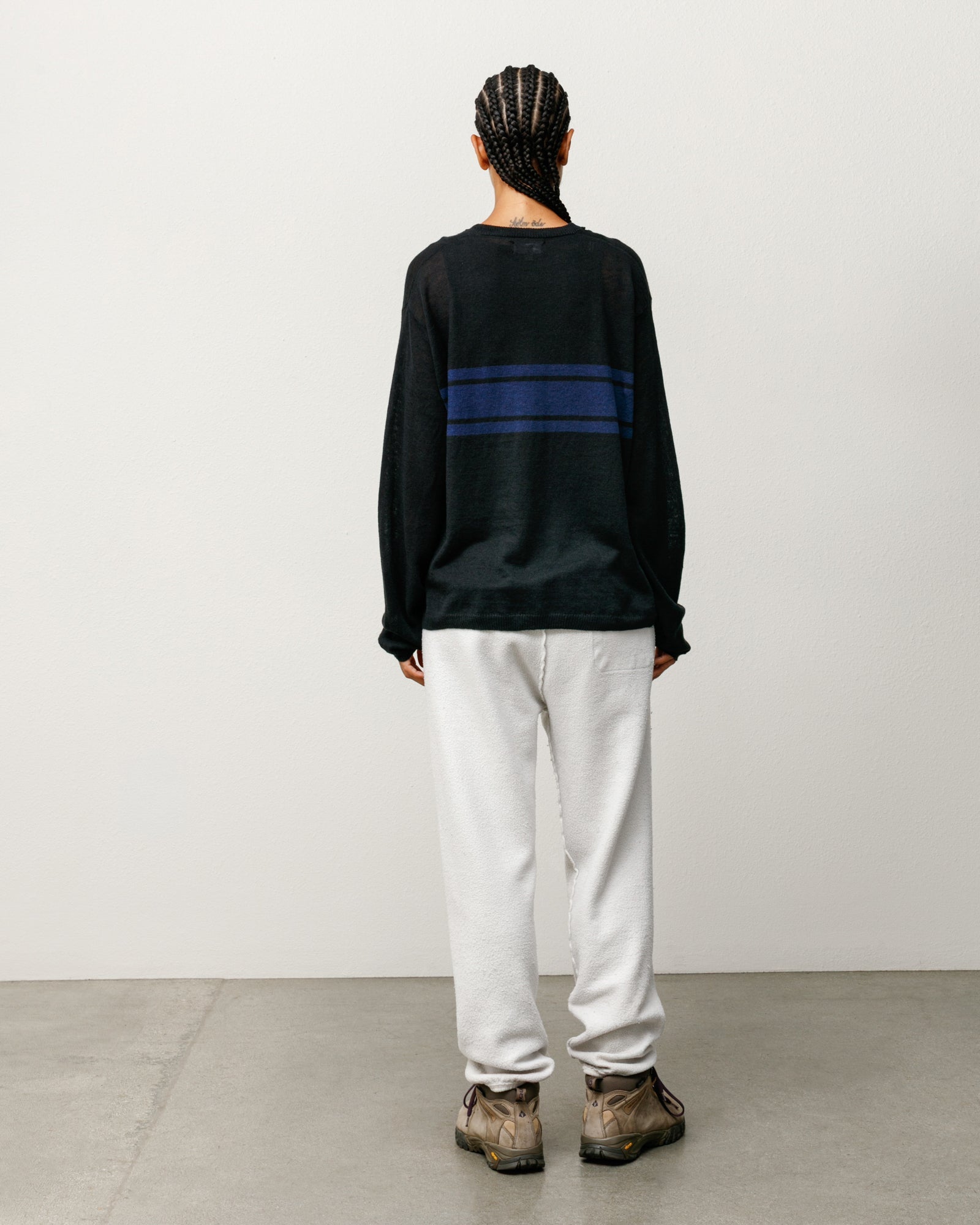 LIGHTWEIGHT STRIPED SWEATER