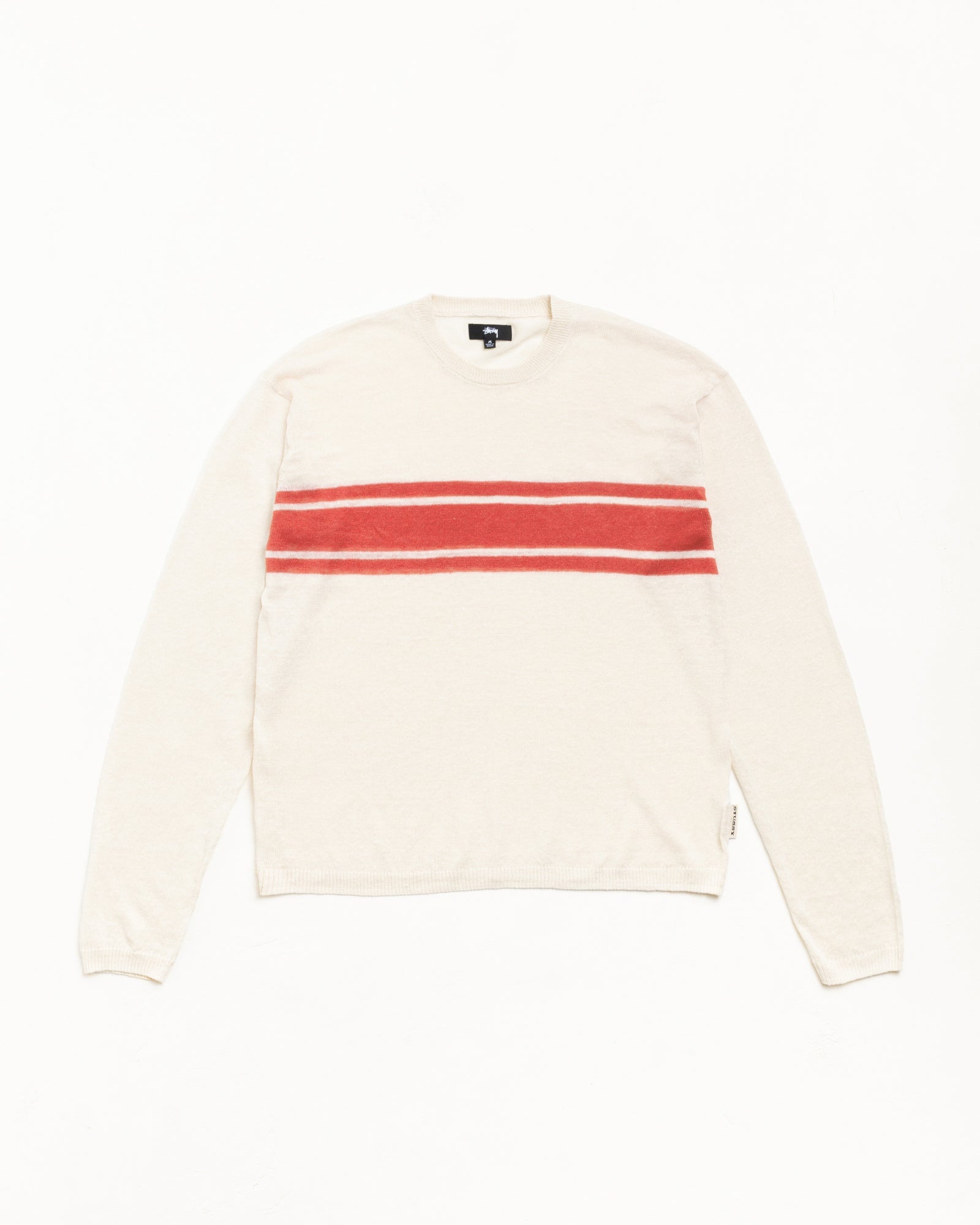 LIGHTWEIGHT STRIPED SWEATER