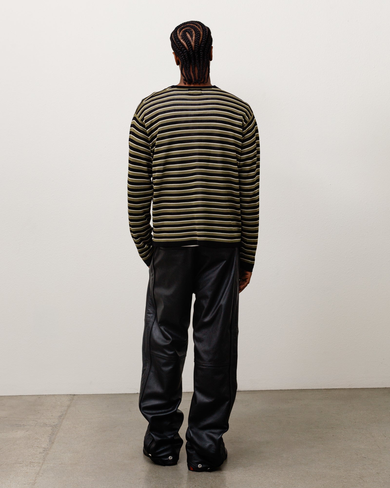 LIGHTWEIGHT STRIPE SWEATER