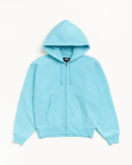 BASIC DIAMOND ZIP HOODIE