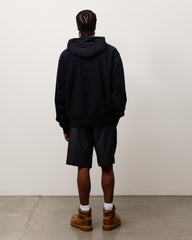 PLAID LINED ZIP HOODIE
