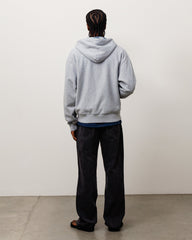 PLAID LINED ZIP HOODIE