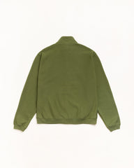 ZIP FLEECE MOCK NECK