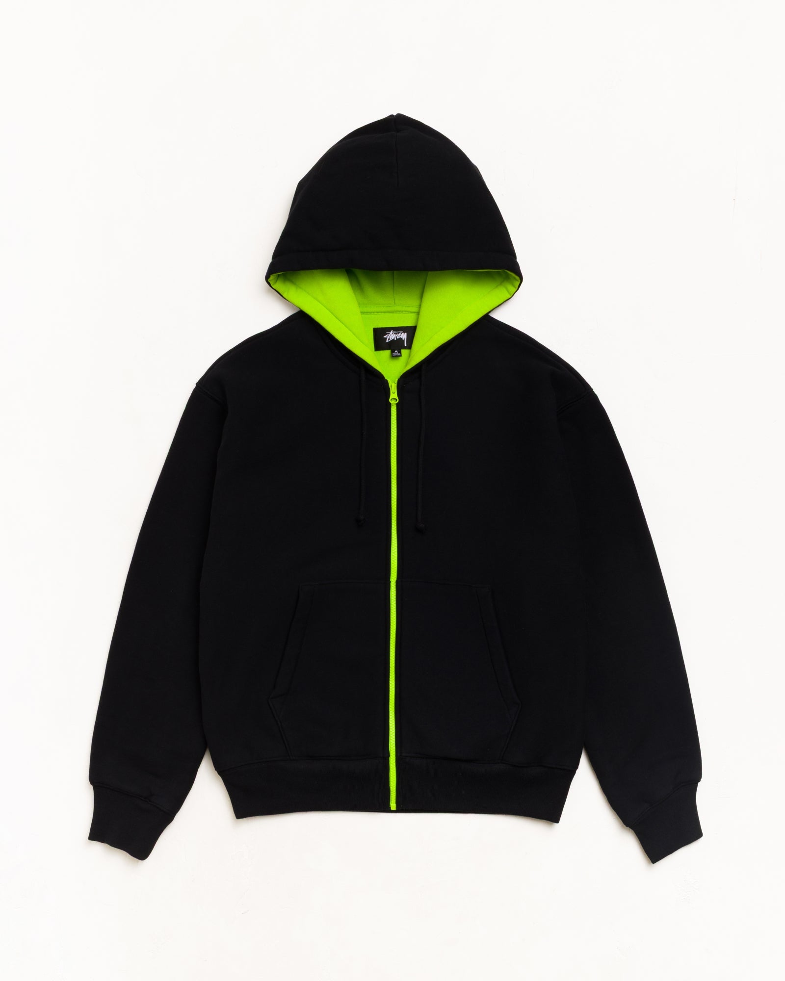 DOUBLE FACED ZIP HOODIE