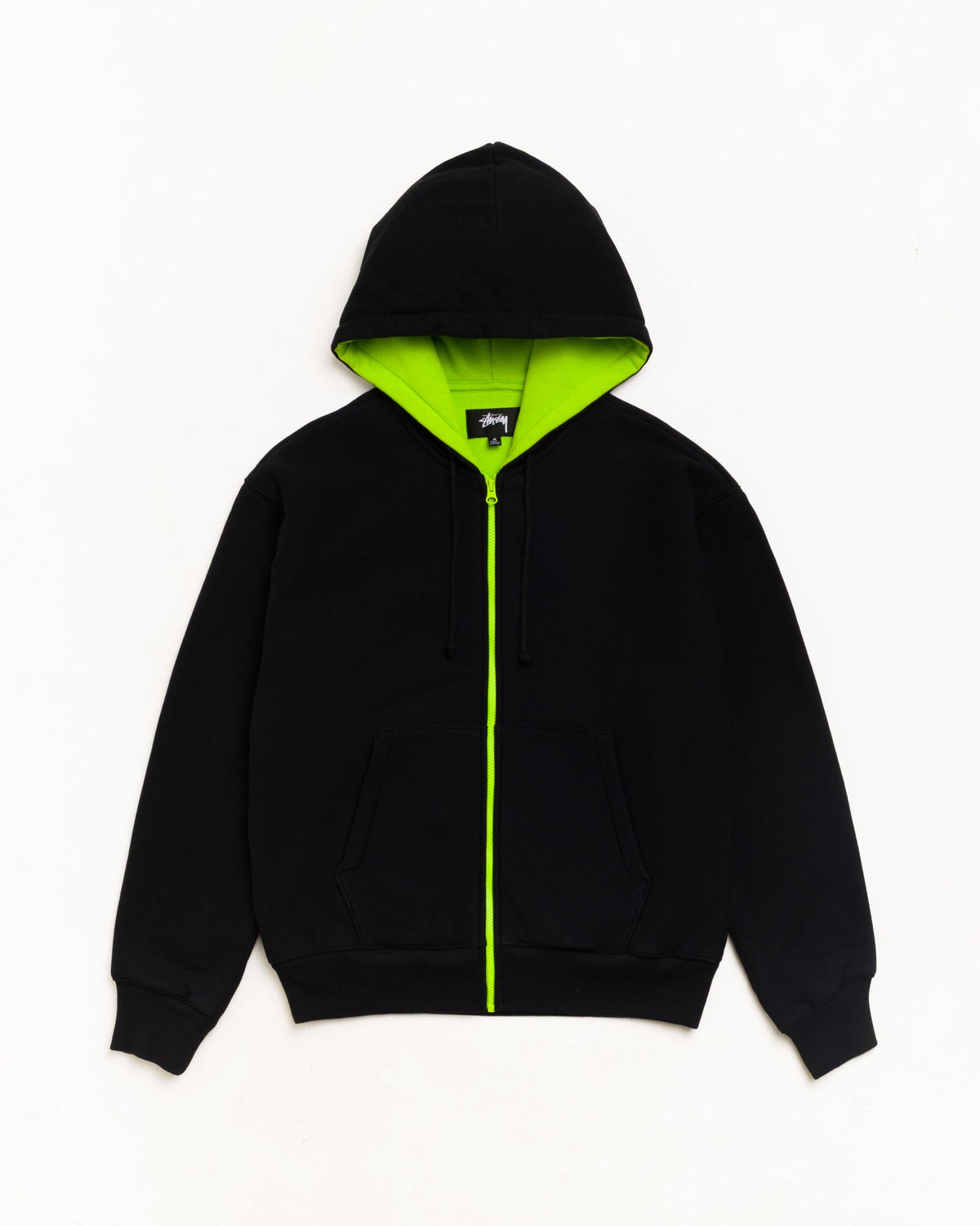 DOUBLE FACED ZIP HOODIE