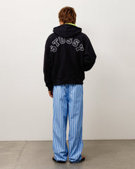 DOUBLE FACED ZIP HOODIE