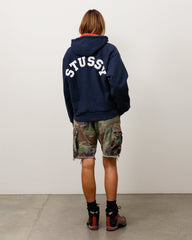 DOUBLE FACED ZIP HOODIE