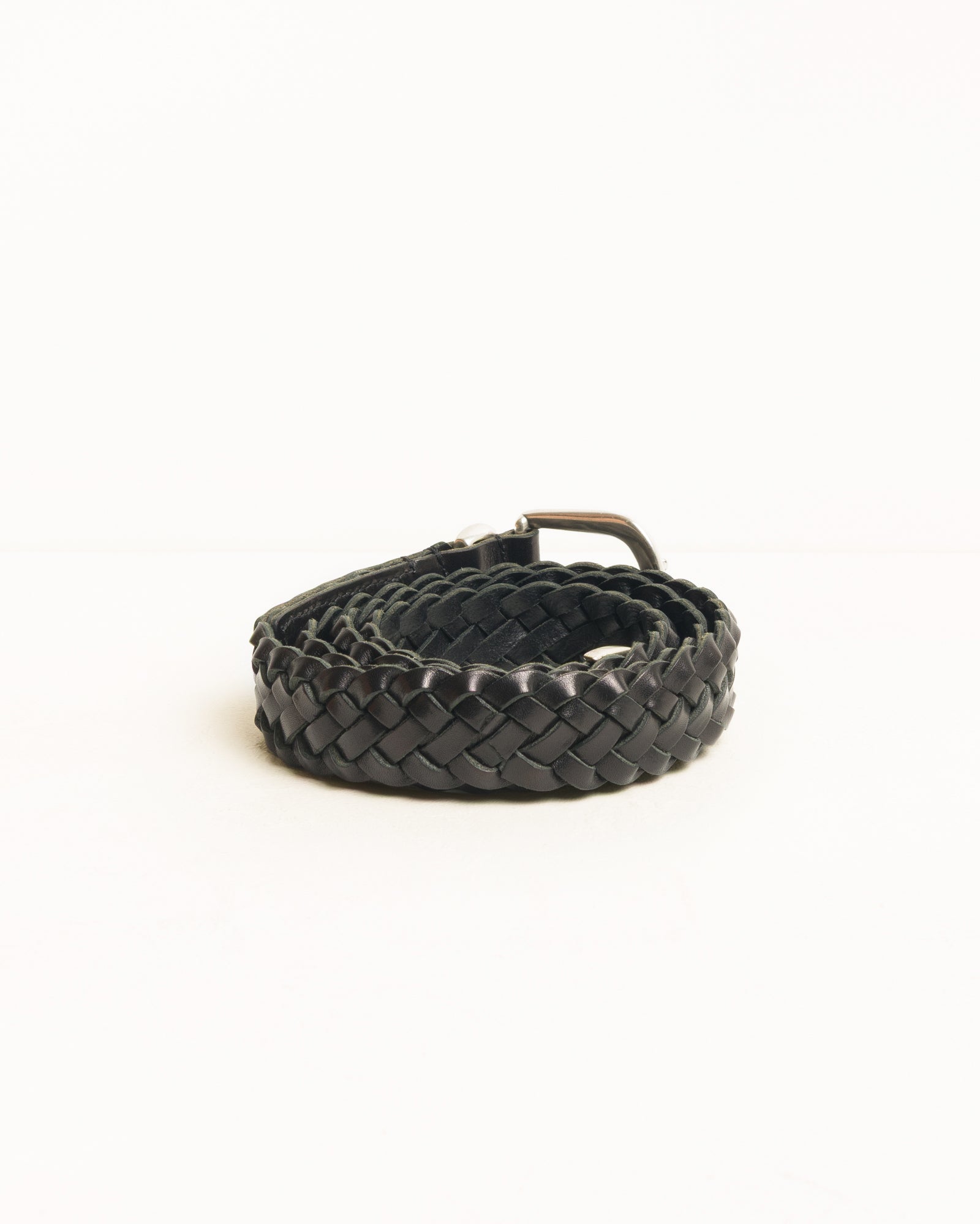 BRAIDED LEATHER BELT