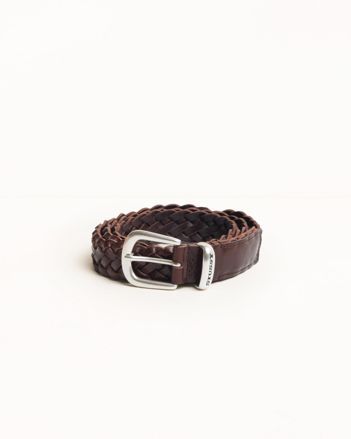 BRAIDED LEATHER BELT