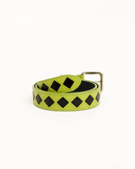 ARGYLE LEATHER BELT