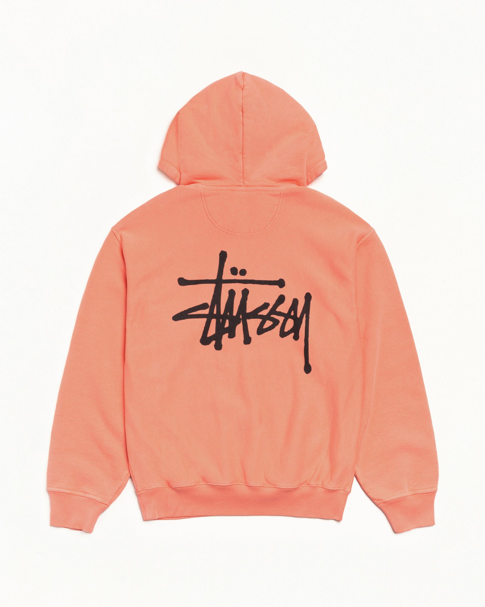 BASIC STÜSSY ZIP HOODIE