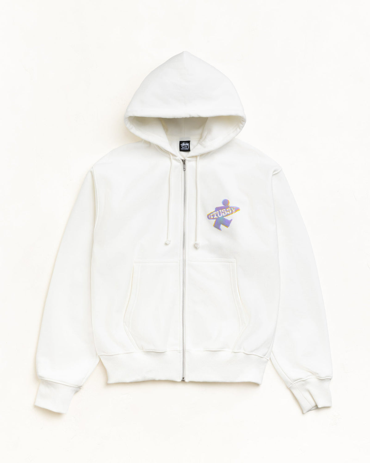 DOT SURF PUFF PRINT ZIP HOODIE