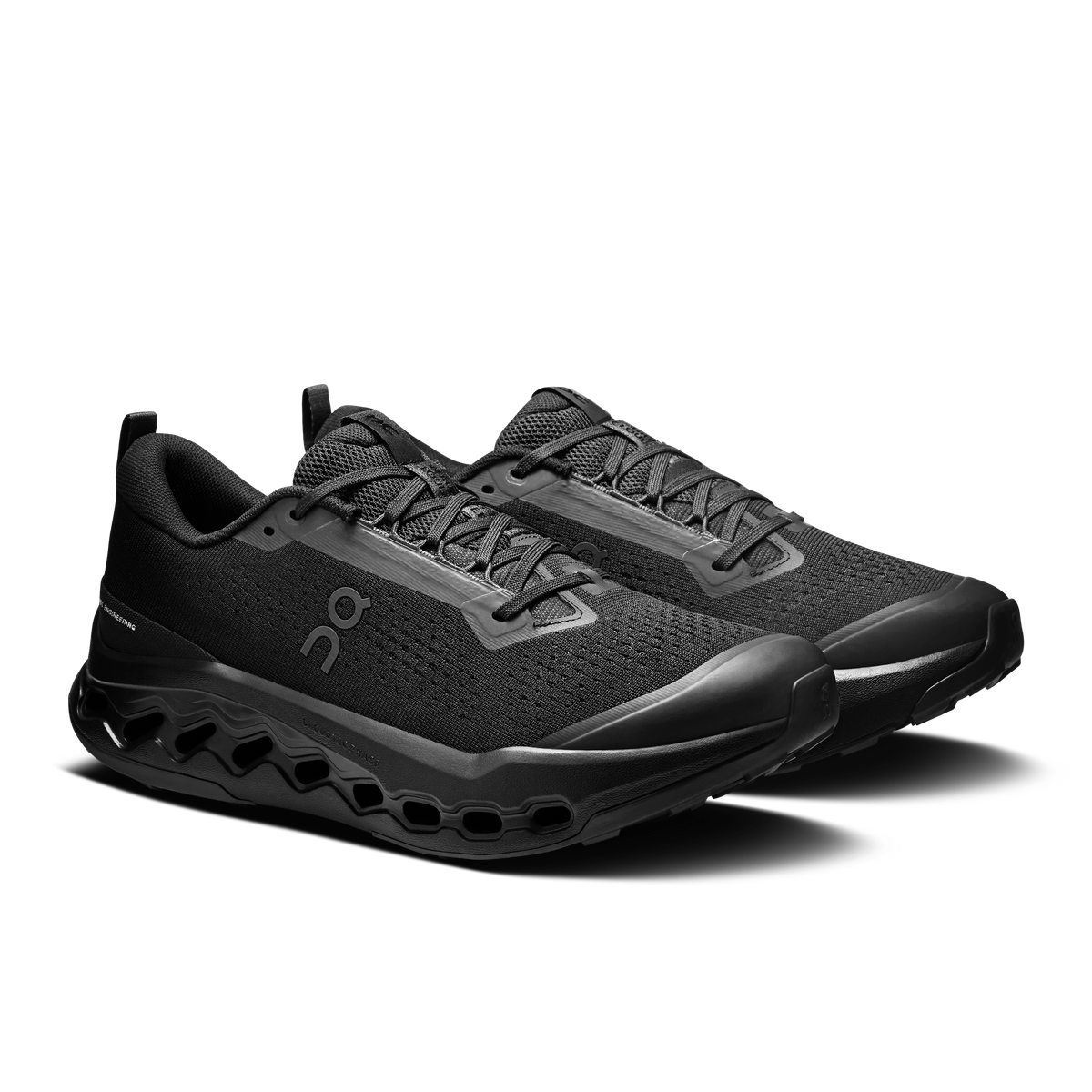 On Running Men's Cloudsurfer Trail 2 Shoes - Black / Eclipse