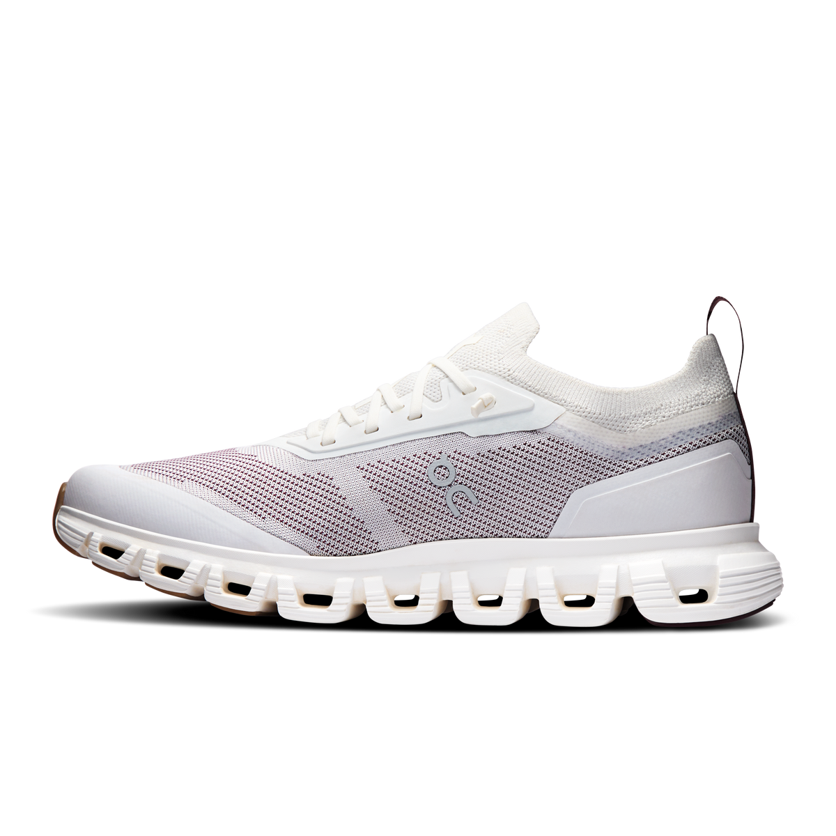 On Running Women's Cloud 6 Versa Shoes - Ice / Maroon