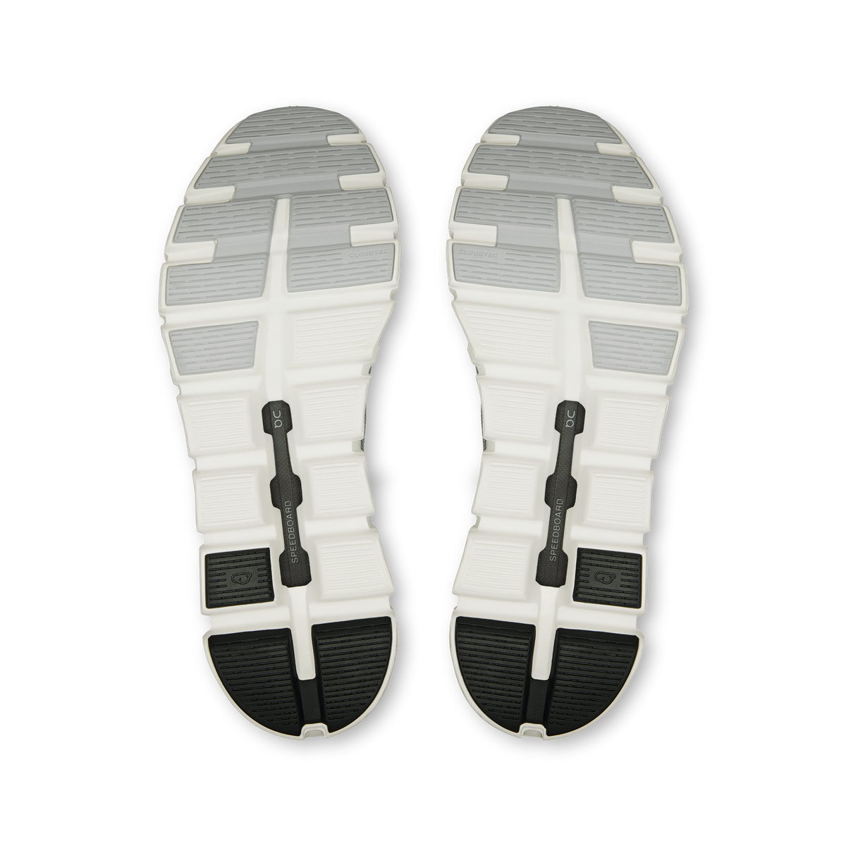 On Running Men's Cloud 6 Versa Shoes - White / Black
